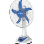 Dahan D2914RFB 14 Inch Multifunctional Rechargeable Table Fan-Blue