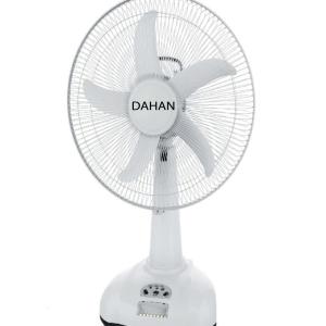 Dahan D2926RFW 16 Inch Multifunctional Rechargeable Table Fan-White