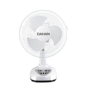 Dahan D2912RFW 12inch Multifunctional Rechargeable Table Fan-White